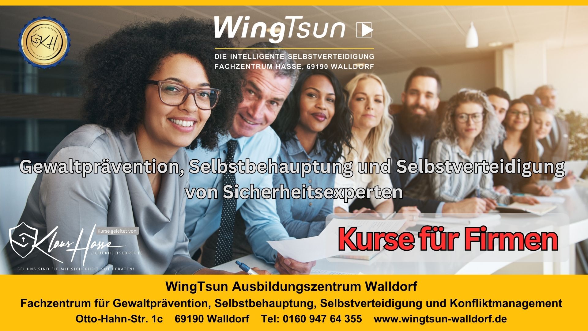 Gewaltprävention, Selbstbehauptung und Selbstverteidigung für Firmen