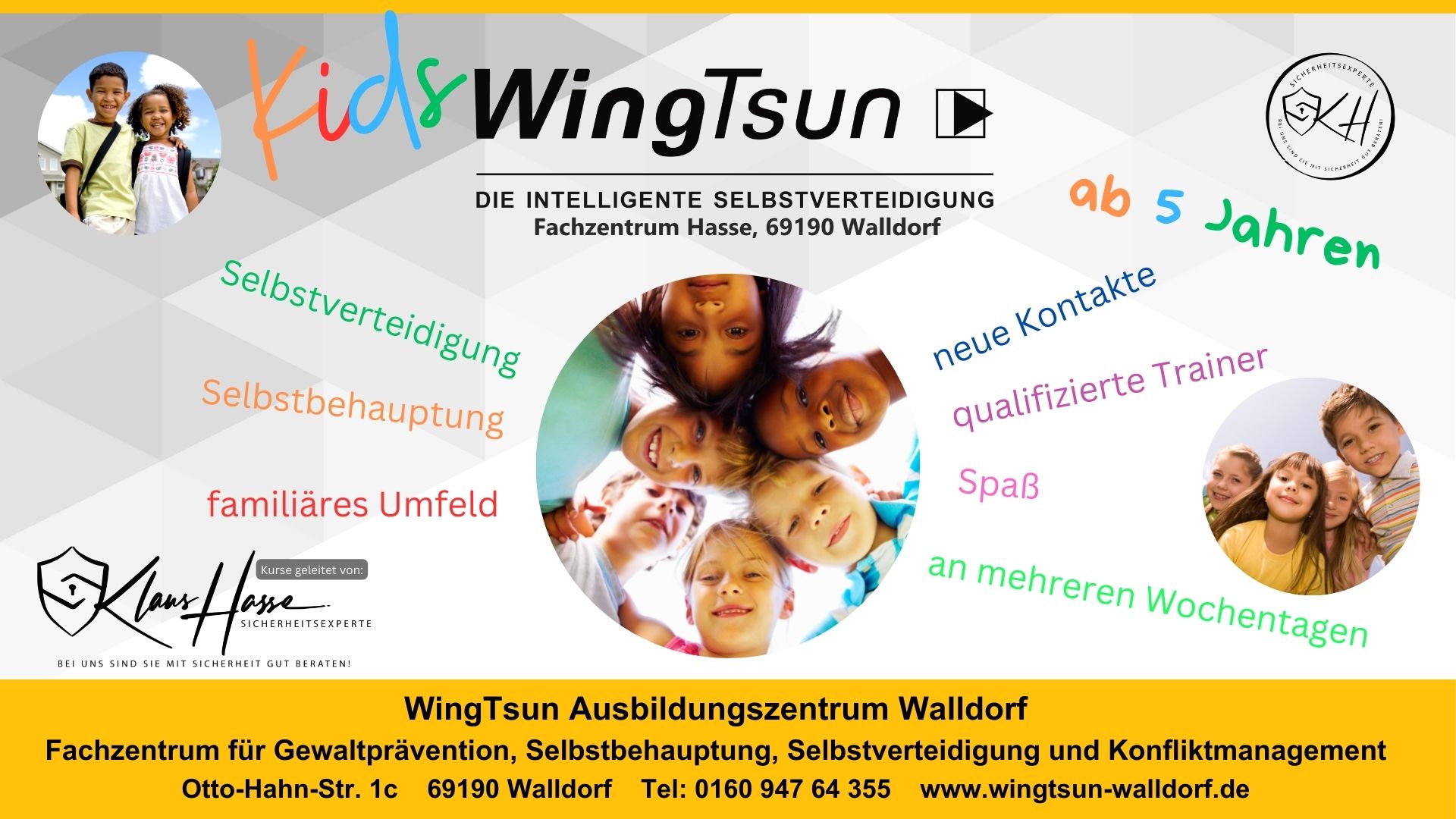 WingTsun für Kinder - Training durch Experten