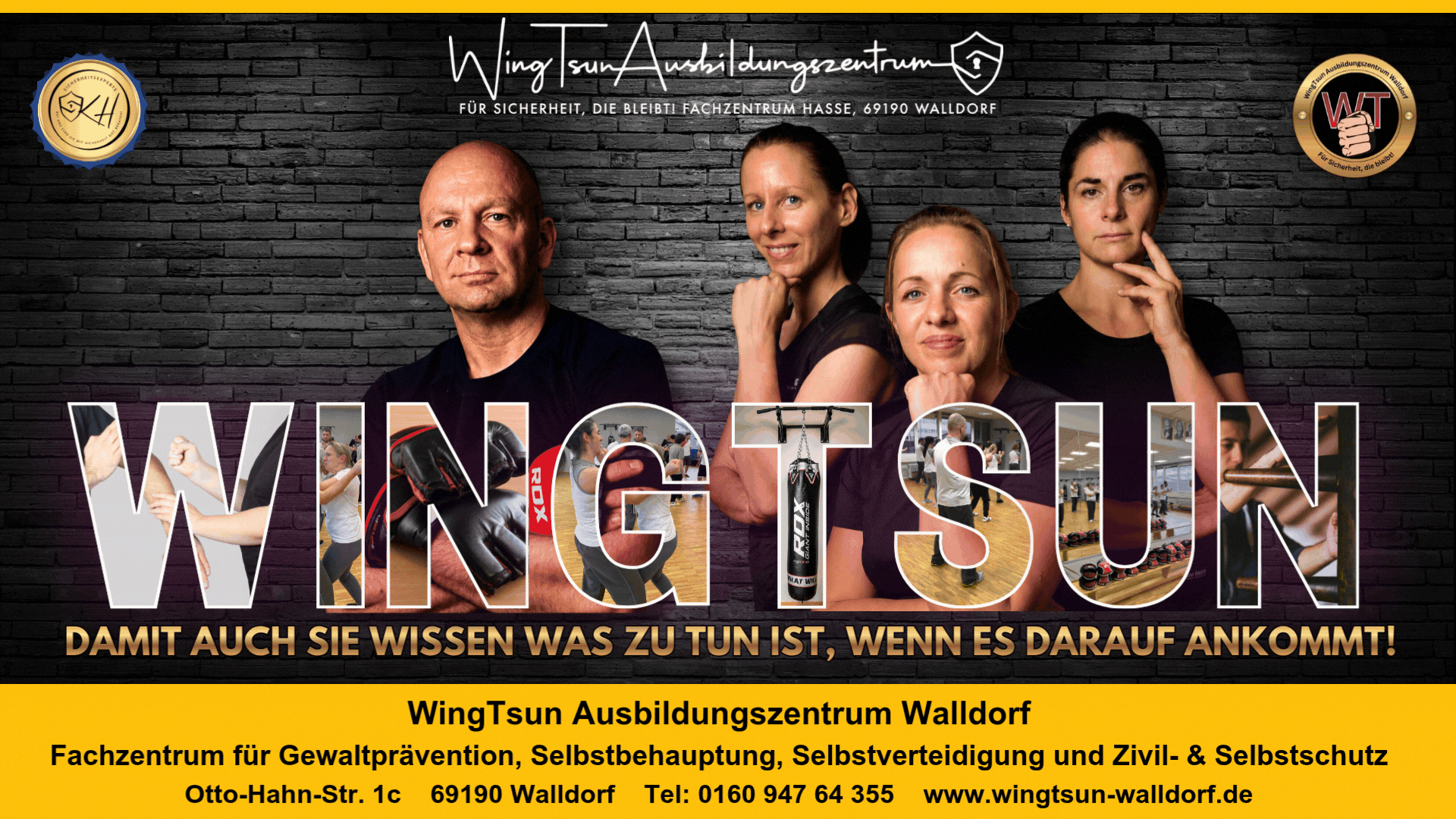 WingTsun Ausbildungszentrum Walldorf-Für Sicherheit, die bleibt!
